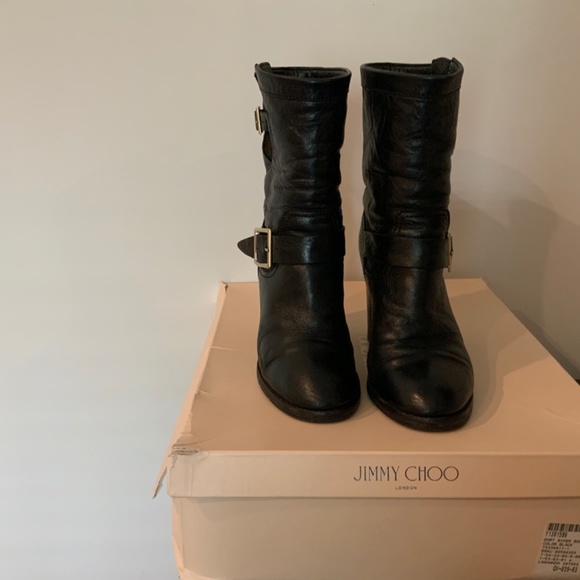 Jimmy Choo Motorcycle Boots - Picture 11 of 11